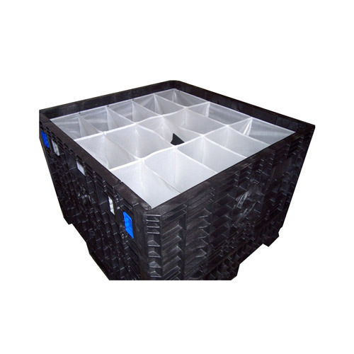 Container clearance with dividers
