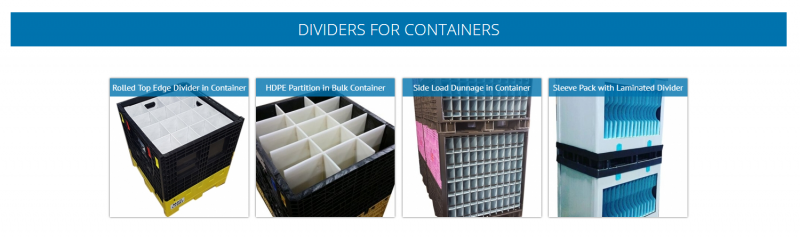 dividers containers